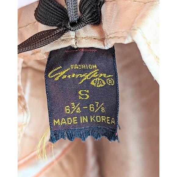 Vintage 1960s Wool Tweed Brown Trilby Hat Sz Small Tweed Fedora Cap Walking Hat - Picture 7 of 8